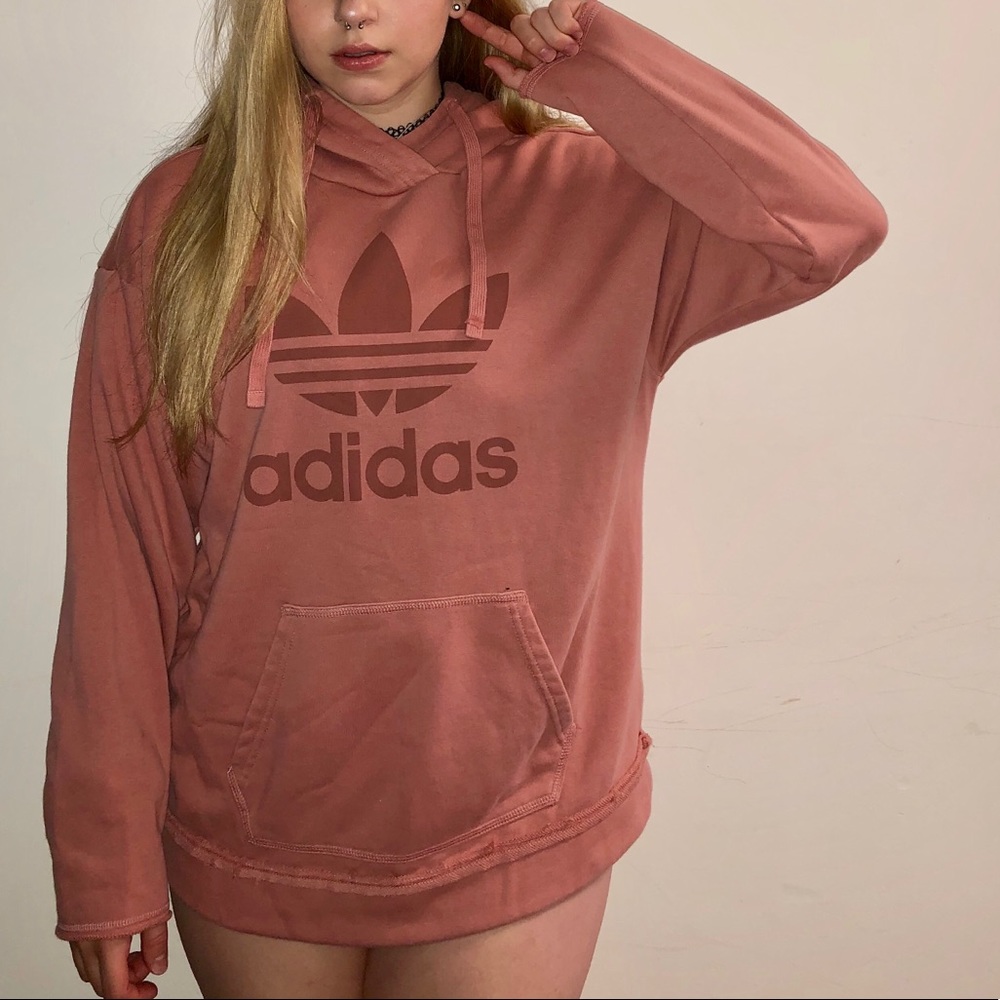 Pink Adidas Hoodie